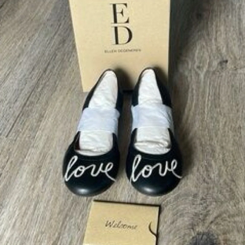 ❄️ ED by Ellen Degeneres | Langley Ballet Flat Vegan Black Girls Various Sizes